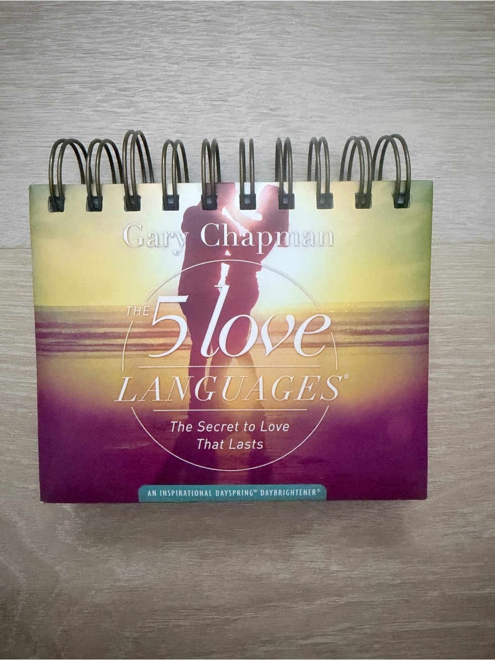 Gary Chapman The 5 Love Languages Desk Flipbook Calendar